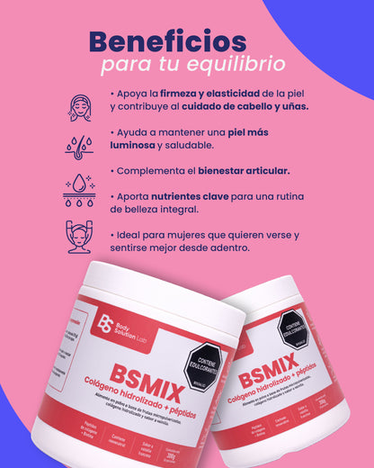 BSmix Colágeno Beauty 300g